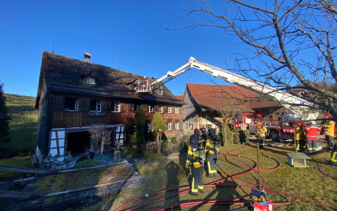 Brand Gross in Neukirch an der Thur