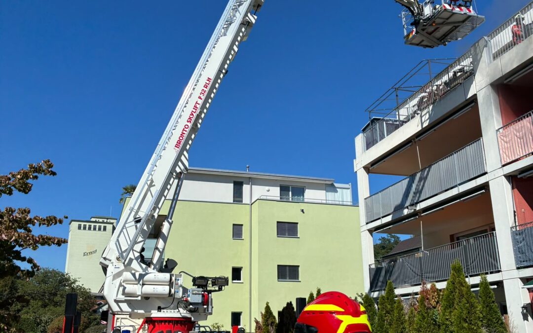 Brand Gross – Unterstützung mit Hubretter